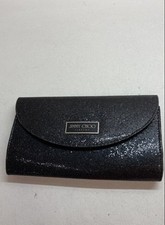 Jimmy Choo Parfums Black Glitter Clutch Bag Evening Purse