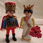 Vintage Playmobil King, Queen Lot 1990s
