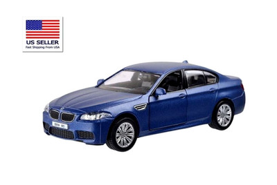 RARE MATTE BLUE BMW M5 (F10) CAR BRAND NEW DIECAST ~1/36 HFT VEHICLE MODEL GIFT