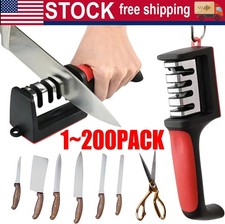 4 Solt Knife Sharpener Professional Ceramic T...