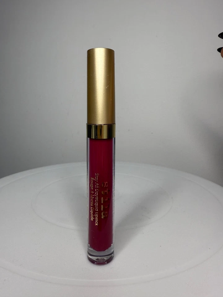STILA - LÁPIZ LABIAL LÍQUIDO Stay All Day mate de larga duración - Bacca - 3 ml nuevo en caja Foto 3 de 4