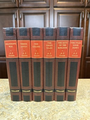 Vintage A.J. Cronin Books Lot Of 6 Three Loves, The Citadel, The Green Years Etc