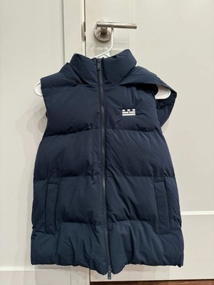 Mercer+Mettle Women's Puffy Vest Night Navy Small  New
