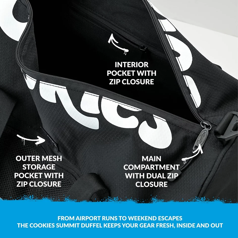 Bolsa de viagem Summit Ripstop – Durável 100% nylon academia, viagem e esportes Duffel Ba... - Imagem 2 de 4