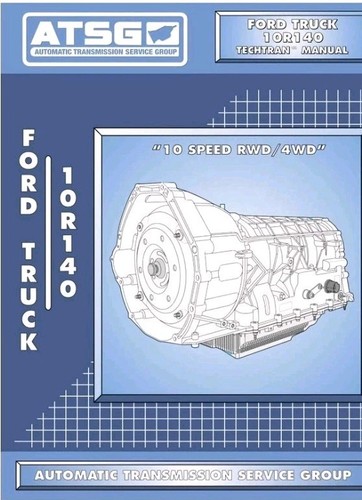 Ford Truck 10R140 Transmission Rebuild Service Manual Usb
