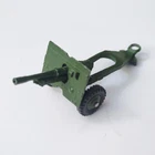 Vintage 1957 Dinky Toys #686 - 25 PR Gun Artillery - Meccano LTD Excellent