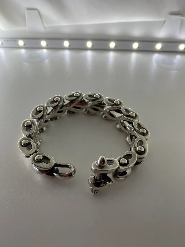 Pulsera Stephen Webster Londres/Plata maciza pesada. Pieza extremadamente rara Foto 2 de 4