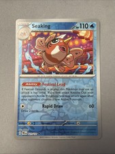 Pokemon TCG * SV Prismatic Evolutions * 021/131 Seaking UNCOMMON REVERSE HOLO