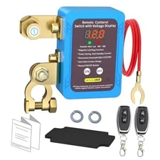  Kill Switch for Car, Remote Battery Disconnect Switch 12V Battery Switch 1