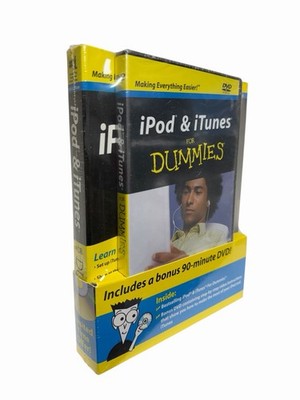 IPOD & ITUNES FOR DUMMIES & BOOK BUNDLE (FOR DUMMIES By Tony Bove [BRAND NEW]