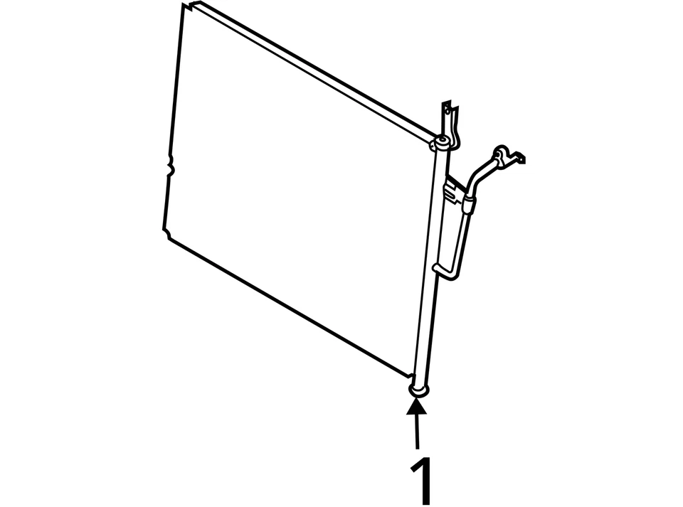 交流电冷凝器 适合 04-15 ARMADA 6830648 — 第 4/4 张图片