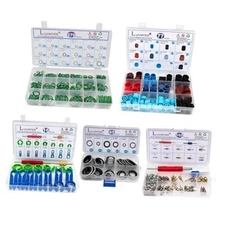 5 Set Car A/C Repair Kit,270pcs O-Ring Seals Kit+102PCS A/C Valve LMTKTPJ510
