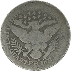 1900-S Barber Silver Quarter in a SAFLIP®