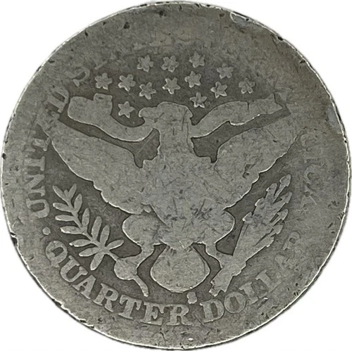 1900-S Barber Quarter — photo from another recent sale