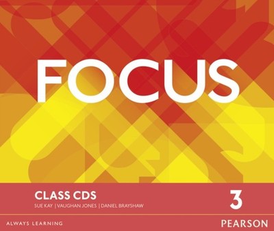Focus BrE 3 Class CDs by Vaughan Jones AUDIO 9781447997979