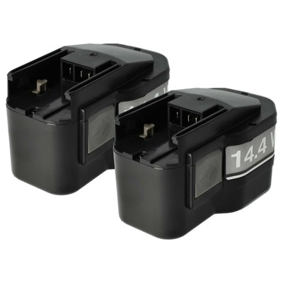 2x Akku für Milwaukee 9083-20 PAS 14.4 Power Plus 9083-22 1500mAh 14,4V