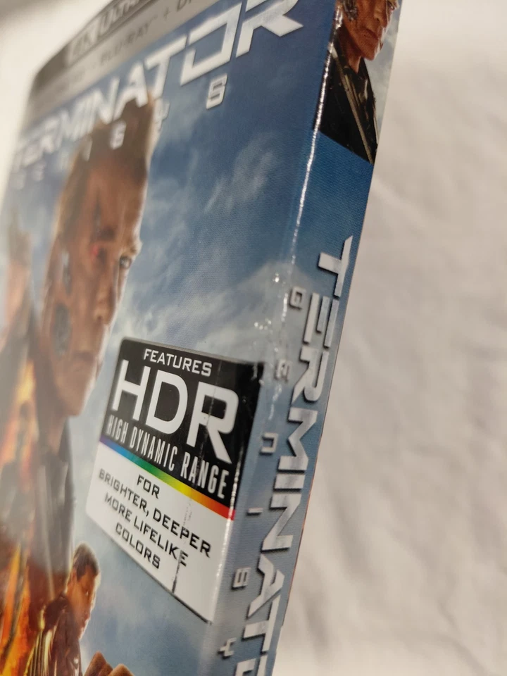 Terminator Genisys (Ultra HD, 2015) 4K Blu-ray with Slipcover 3 Disc Set NEW - Image 3 of 4