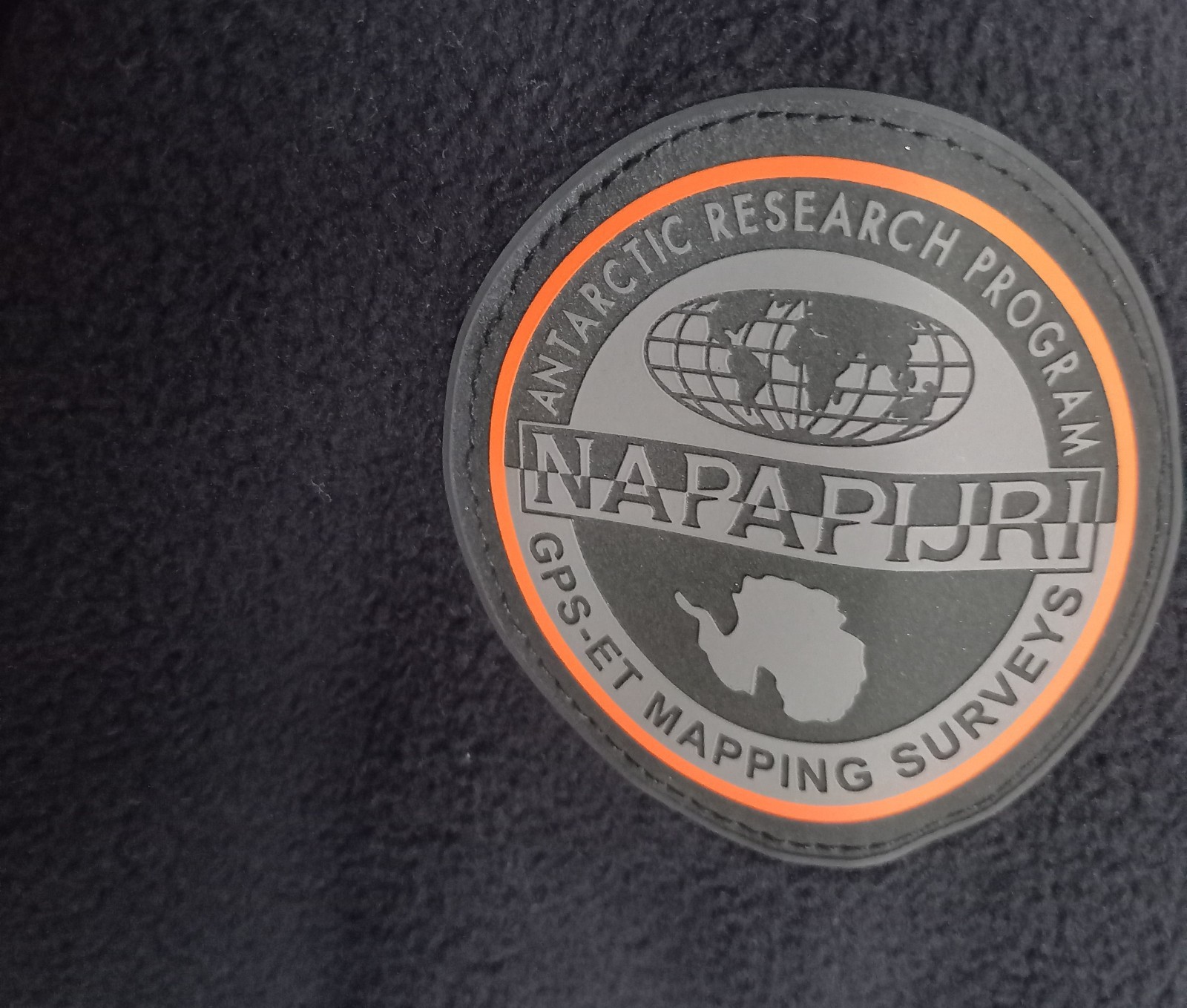 Napapijri Tev Polar 1/2 Zip Winter Jacket in Black 041 (Multiple Sizes)