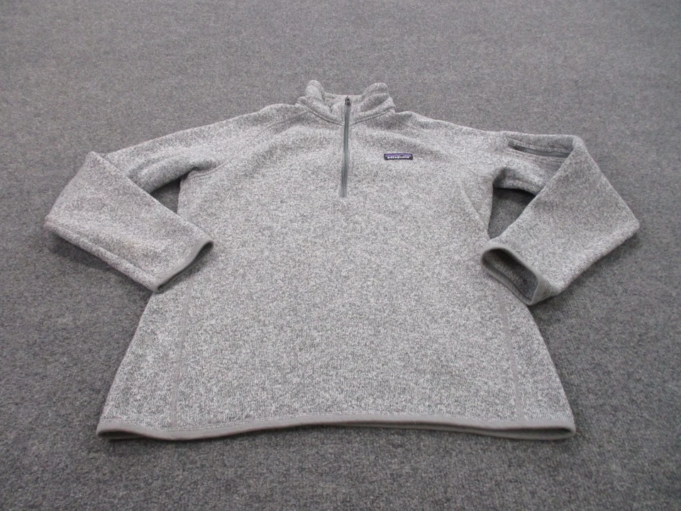 Chaqueta Patagonia Para Hombres L Gris Mejor Suéter Polar Jersey Aire Libre Senderismo 25617 Foto 2 de 4