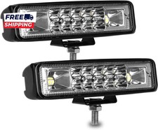 6 Inch Led Pods Light Bar Slim 60w 10000lm 12v24v Driving Fog Light Waterproof 6 Inch Led Pods Light Bar Slim 60w 10000lm 12v24v Driving Fog Light Waterproof