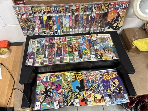 Vintage Marvel Comics The New Mutants Lot Books