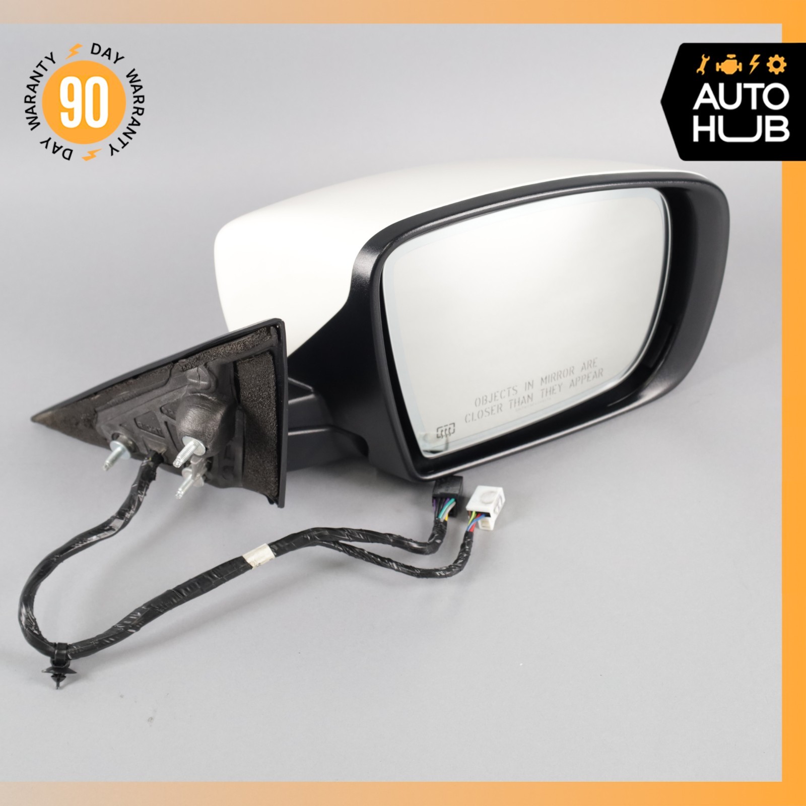 14-17 Maserati Quattroporte M156 Ghibli Right Side Rear View Door Mirror OEM