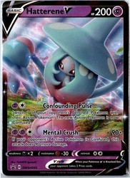 Hatterene V SWSH055 Sword & Shield Promo Holo