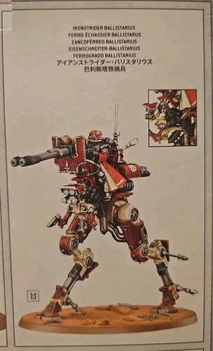 Games Workshop Warhammer 40k Adeptus Mechanicus Ironstrider Ballistarius