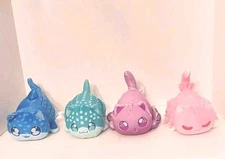 NICE! Aphmau MeeMeows Under The Sea Litter 5 Lot of 4 Plush