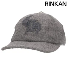 Chrome Hearts CH Leather Patch Wool Cap Men's ONE SIZE Used db98624f42bba9fbdd61