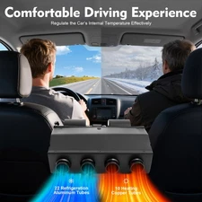 12V Universal Under Dash AC Evaporator Underdash A/C Air Conditioner Heat + Cool