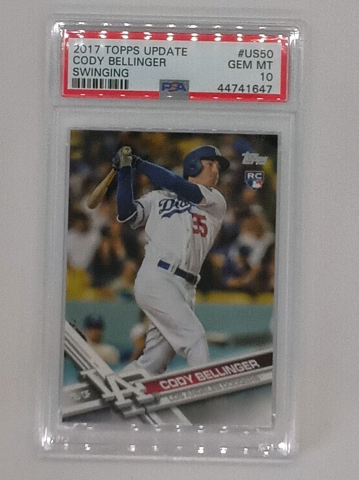 PSA 10! 2017 Topps Update  Cody Bellinger #US50 (RC)