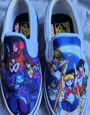 Vans Slip-On Sailor Moon & Season 1 Villians ...