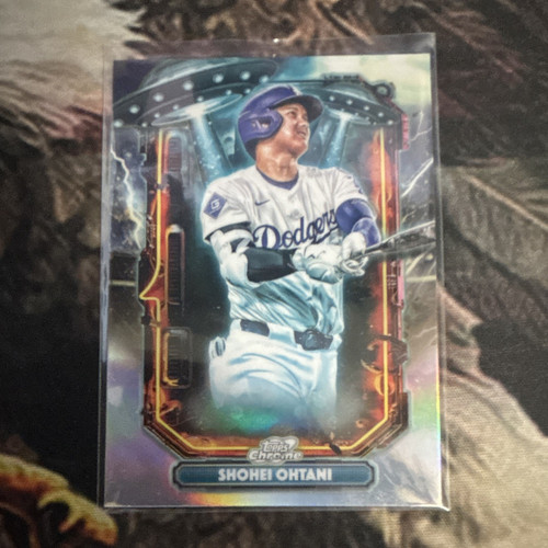 Topps 2025 Cosmic Chrome Extraterrestrial Talent ET-2 Shohei Ohtani Dodgers