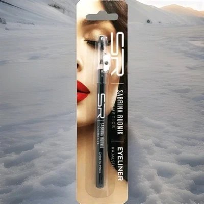 einmal Sabrina Rudnik EYELINER Augen-Kosmetik Kajal-Stift schwarz Augenbrauen - Bild 1 von 2