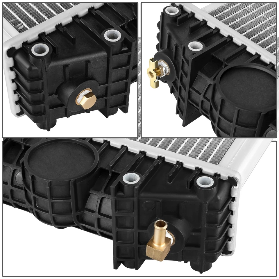 Radiador de 2 filas con núcleo de aluminio Freightliner Century Class/Columbia 2003-2007 Foto 4 de 4