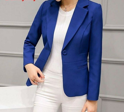 Blazer Sacos Chaqueta Para Mujeres Blazers Saco Chaquetas Traje Ropa de  Mujer | eBay