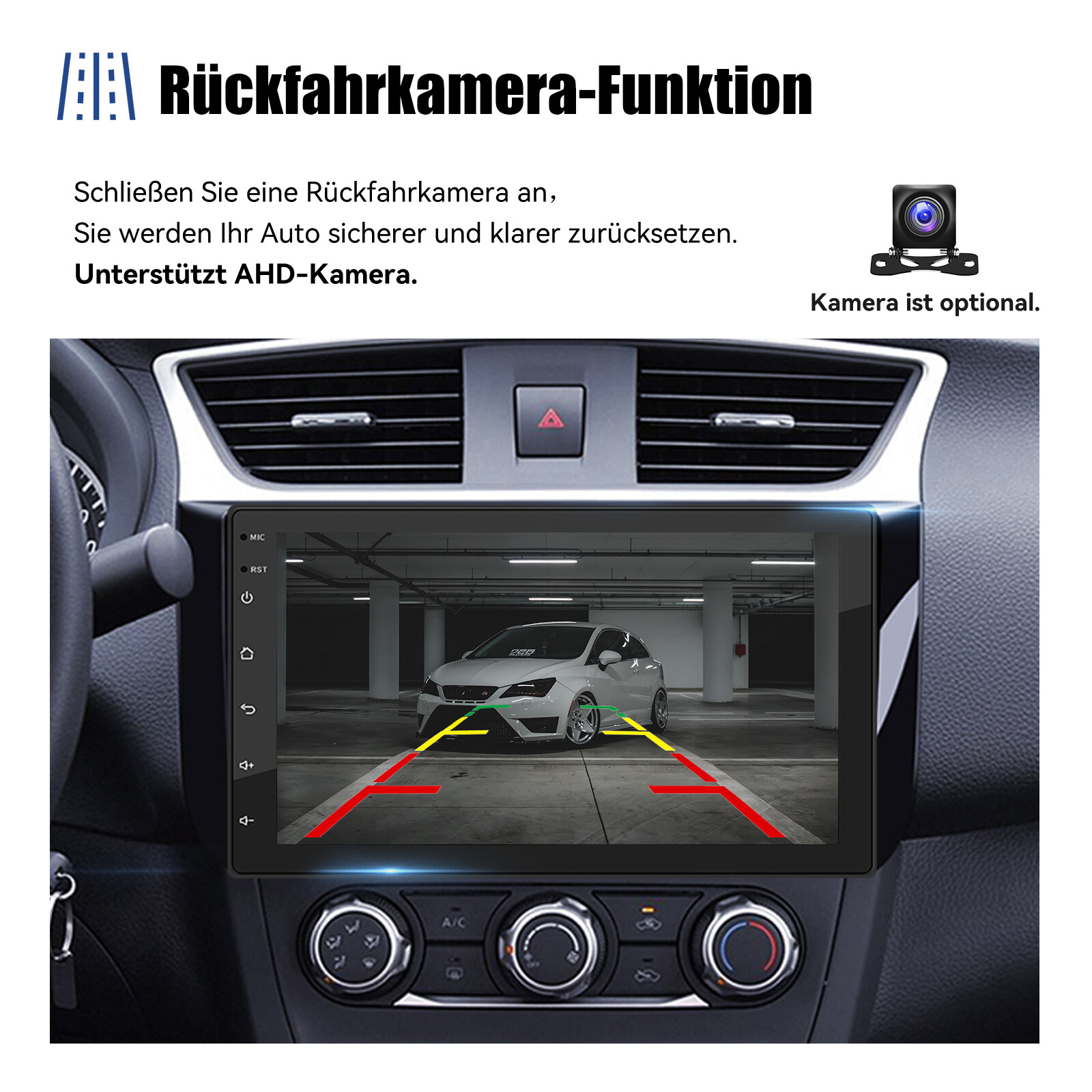 Autoradio 2din CarPlay GPS Navi Rds WIFI Bluetooth USB 32G Touchscreen - Miniatura 7
