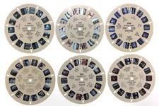 Lot of 6 Miscellaneous World Countries 1950s Sawyers Inc Reels View Master S446