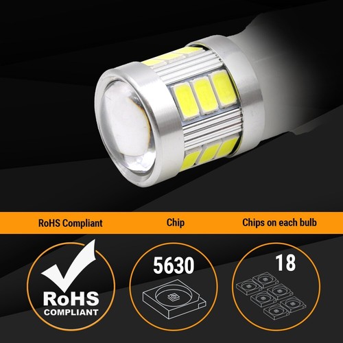Bombillas de retroceso Syneticusa 1156 alta potencia 5630 chip LED blancas - Imagen 2 de 5
