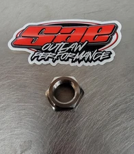 Titanium Counter Shaft Nut ZX10R and ZX10RR