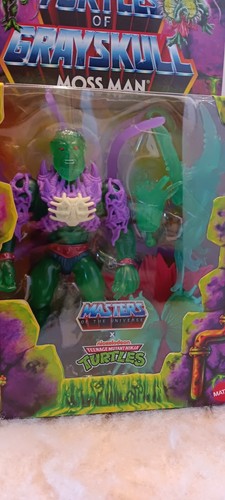 Mattel Masters Of The Universe Origins Turtles Of Grayskull MOSS MAN Figure MOTU - Picture 2 of 10