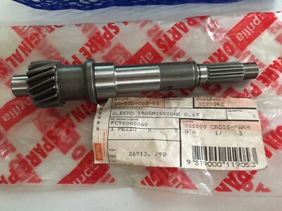 AP0220342 Antriebswelle Z=17 Aprilia Leonardo 125 und 125 ST 1996-2004