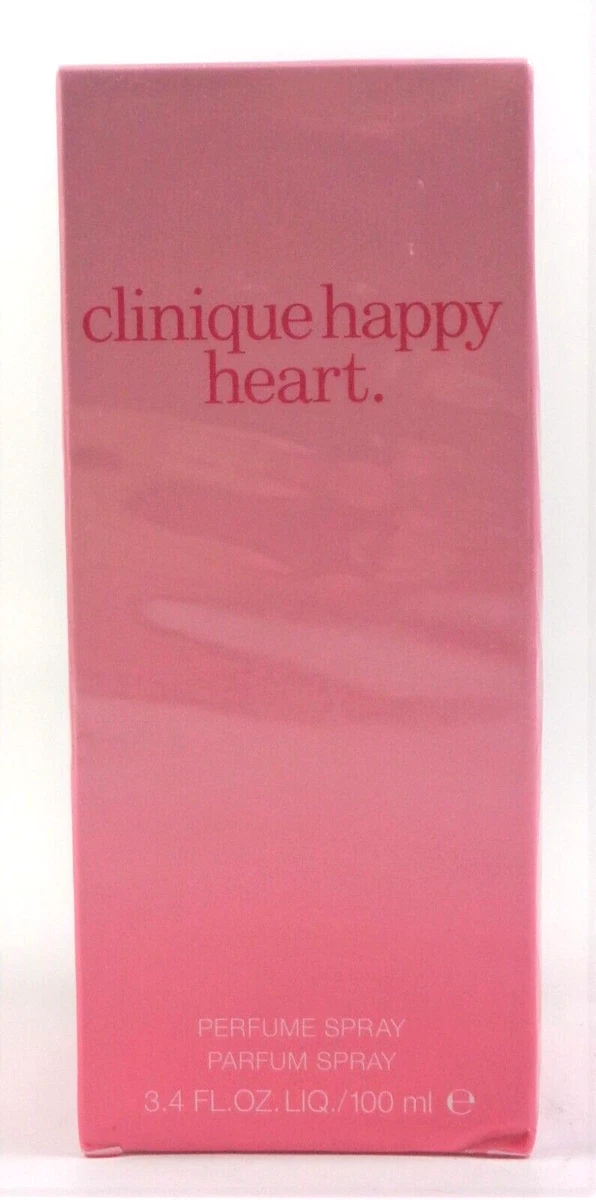 Clinique Happy Heart Perfume Spray 3.4 oz 100 ml NEW SEALED eBay