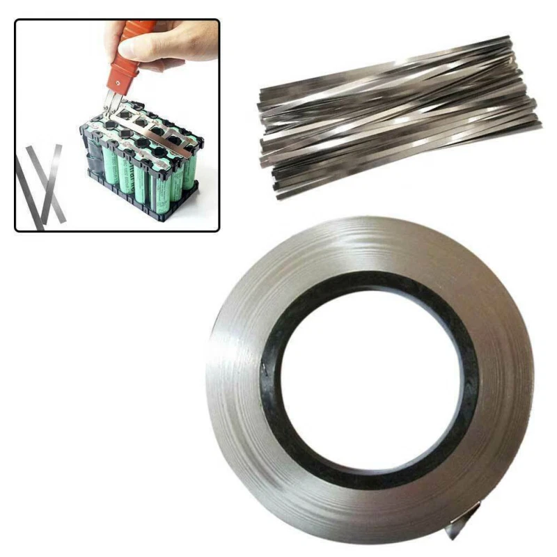 PURE nickel strip tape plate 10x0.15 8x0.15 0.1x5 8x0.1mm for battery weld