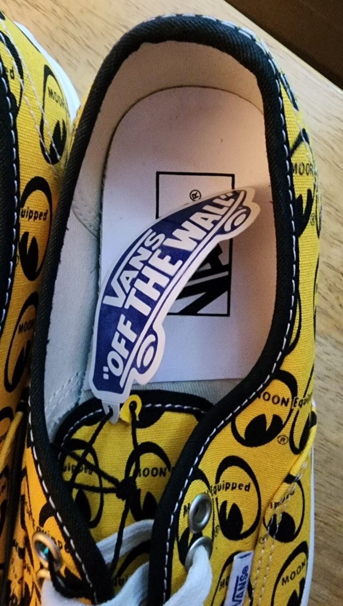 VANS Authentic 44 DX Anaheim Factory Yellow MOONEYES MOON
