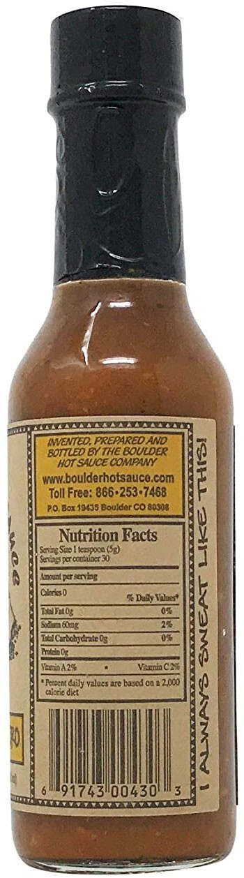 Boulder Hot Sauce Company Harry's Habanero - 5 oz (Pack of 3)