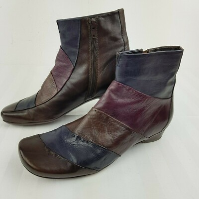 Tamaris women's leather ankle boots shoes heels shoes boots chic 39 UK 5.5