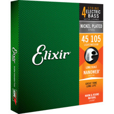 Elixir NANOWEB Nickel Bass   14087 Extra Long...