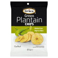 Grace Plantain Chips Salted 85g
